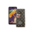 Чохол-флип з екошкіри для телефону LG K22