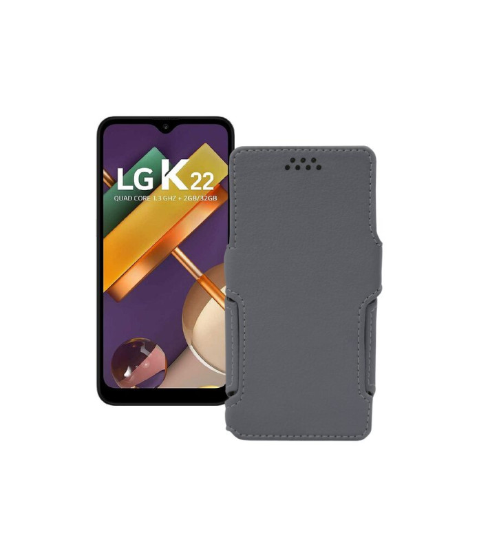 Чохол-книжка з екошкіри для телефону LG K22