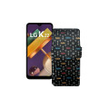 Чохол-книжка з екошкіри для телефону LG K22