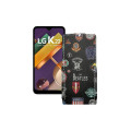 Чохол-флип з екошкіри для телефону LG K22