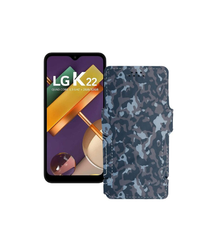 Чохол-книжка з екошкіри для телефону LG K22