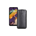 Витяжка з екошкіри для телефону LG K22