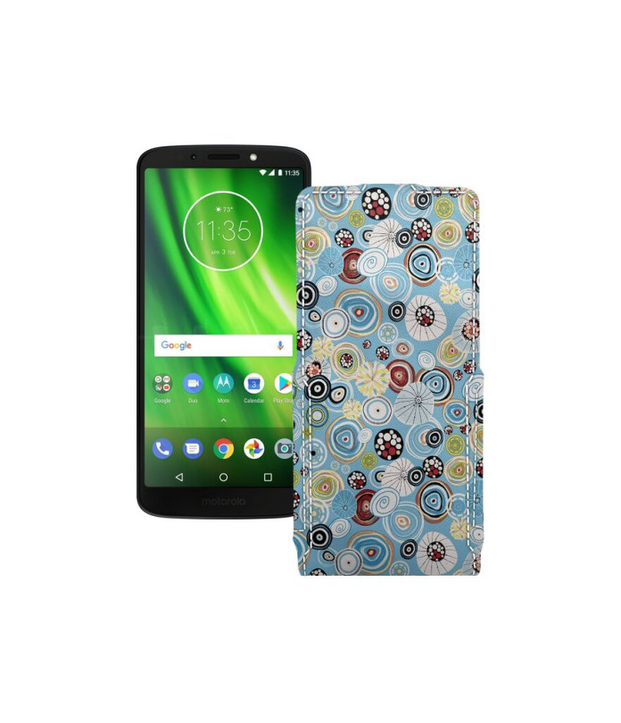 Чохол-флип з екошкіри для телефону Motorola Moto G6 (xt1925)