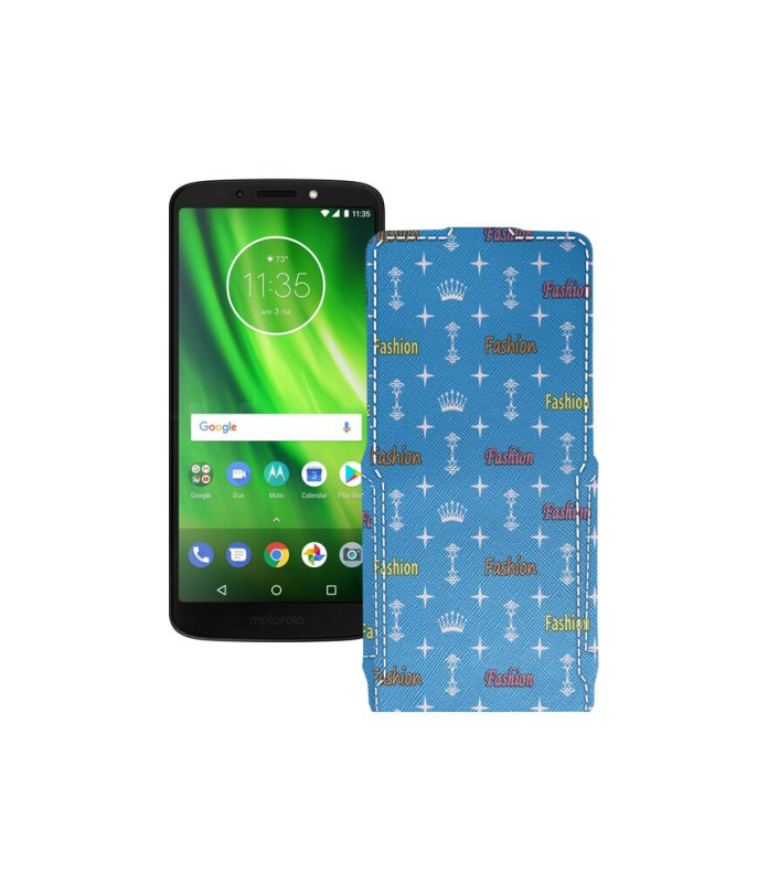 Чохол-флип з екошкіри для телефону Motorola Moto G6 (xt1925)