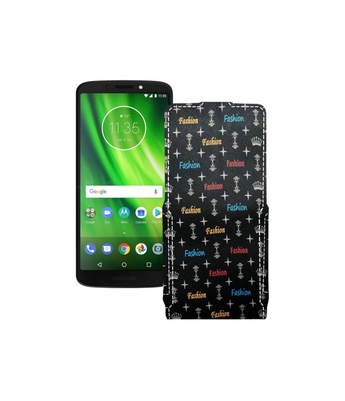 Чохол-флип з екошкіри для телефону Motorola Moto G6 (xt1925)