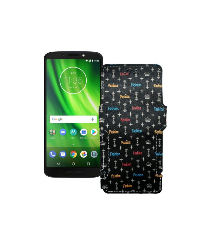 Чохол-книжка з екошкіри для телефону Motorola Moto G6 (xt1925)