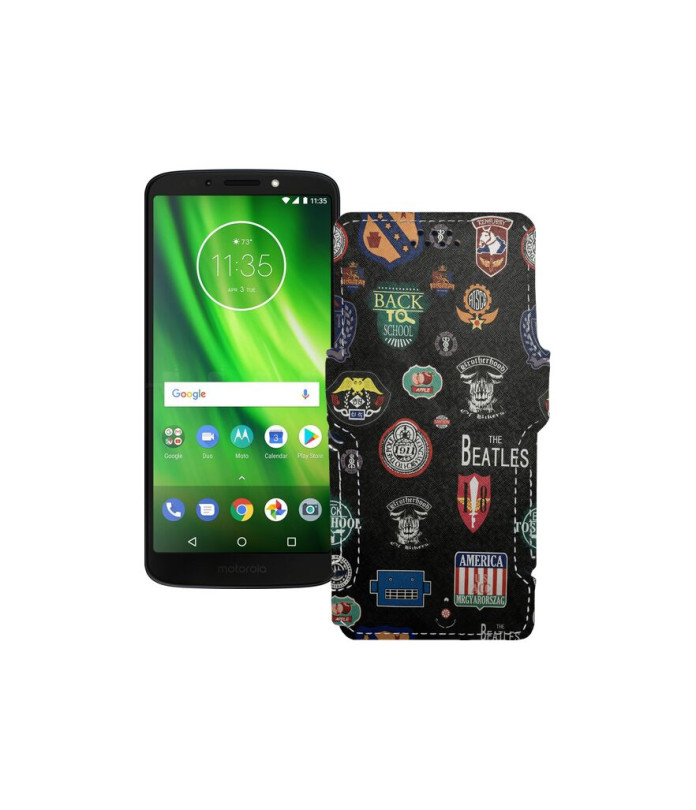 Чохол-книжка з екошкіри для телефону Motorola Moto G6 (xt1925)