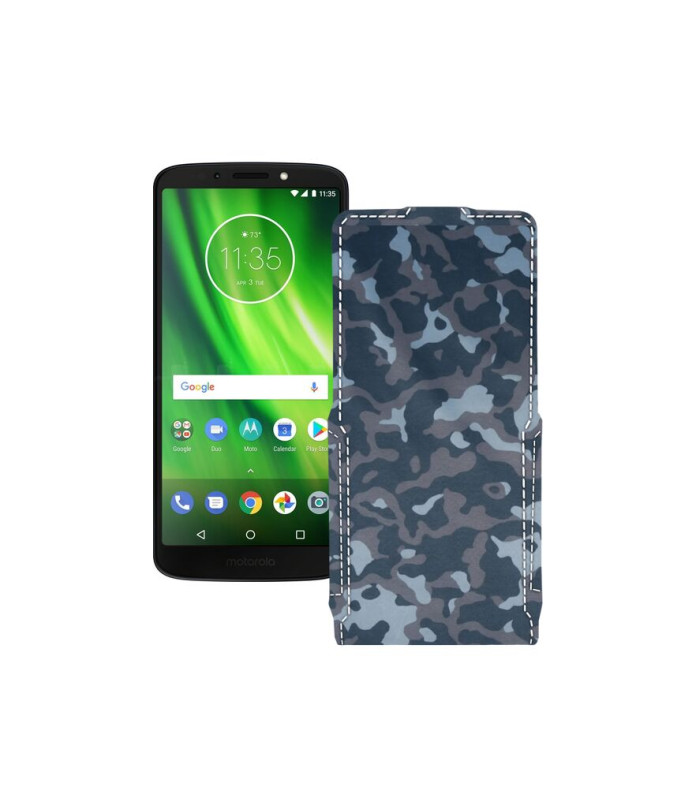 Чохол-флип з екошкіри для телефону Motorola Moto G6 (xt1925)