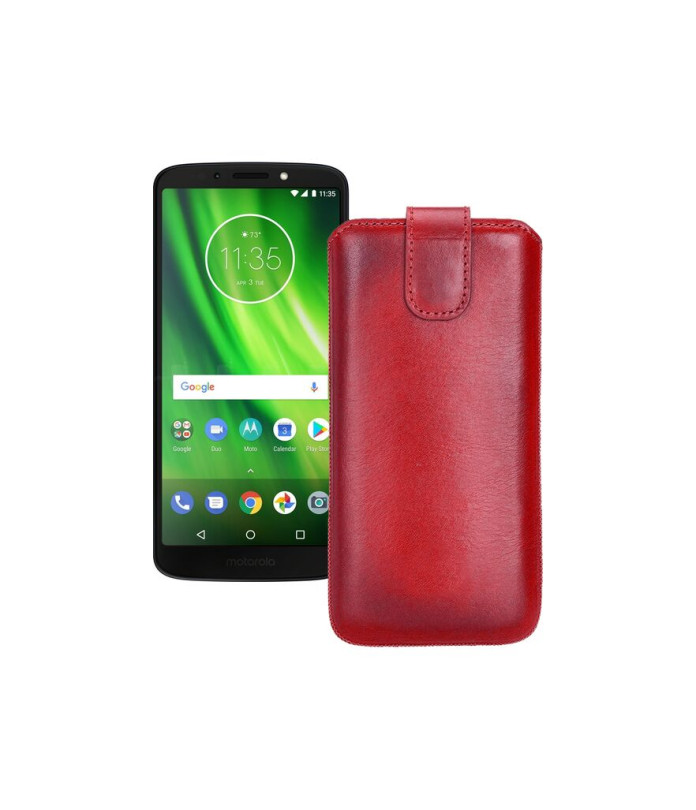 Витяжка з екошкіри для телефону Motorola Moto G6 (xt1925)