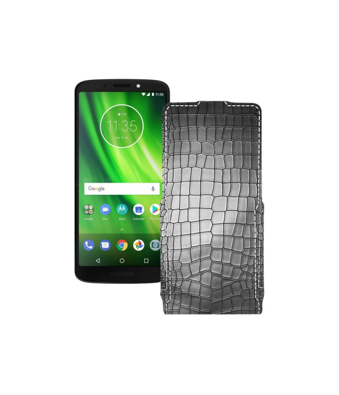 Чохол-флип з екошкіри для телефону Motorola Moto G6 (xt1925)