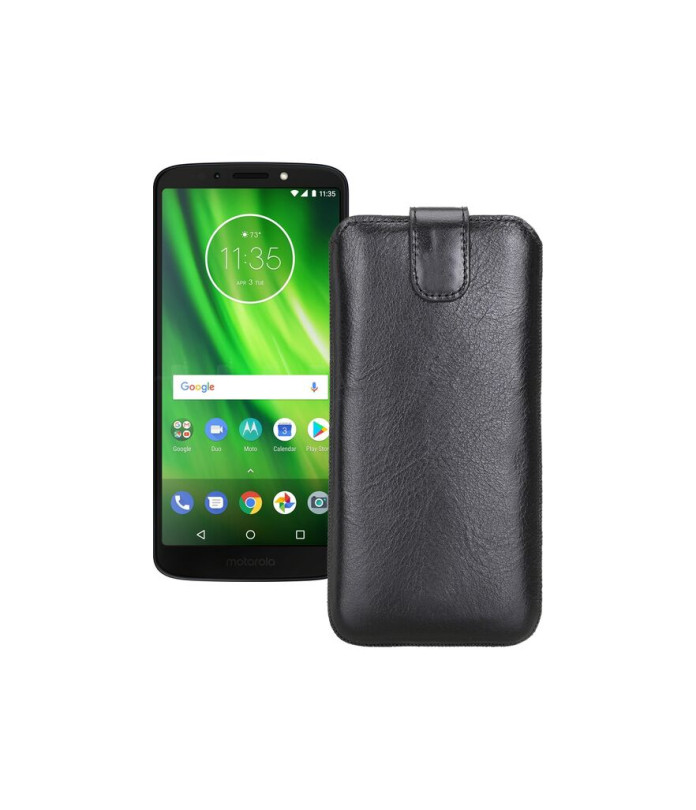 Витяжка з екошкіри для телефону Motorola Moto G6 (xt1925)