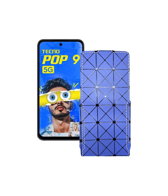 Чохол-флип з екошкіри для телефону Tecno Pop 9 5G