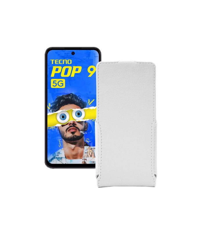 Чохол-флип з екошкіри для телефону Tecno Pop 9 5G