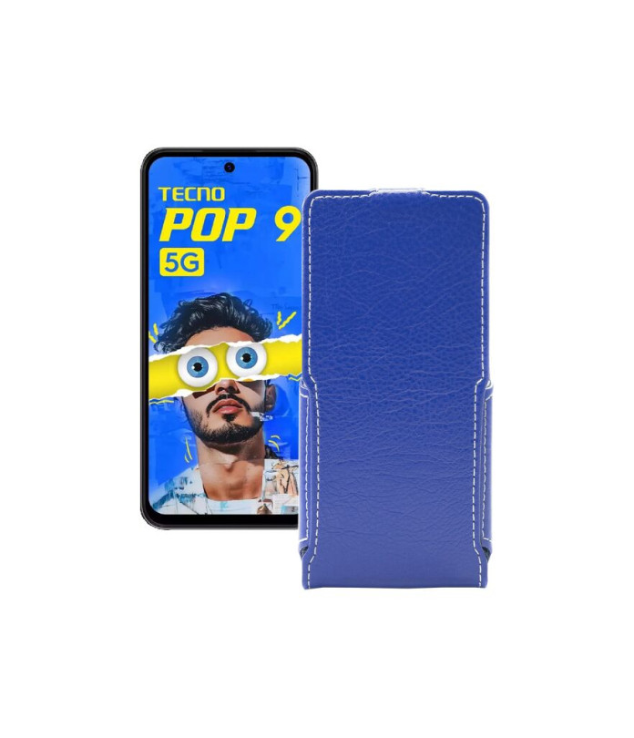 Чохол-флип з екошкіри для телефону Tecno Pop 9 5G
