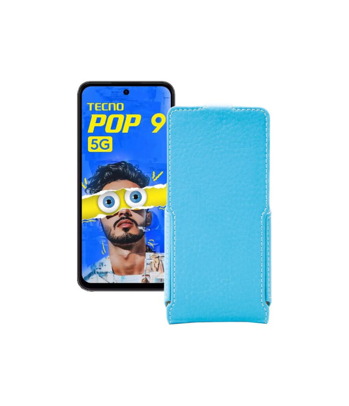 Чохол-флип з екошкіри для телефону Tecno Pop 9 5G