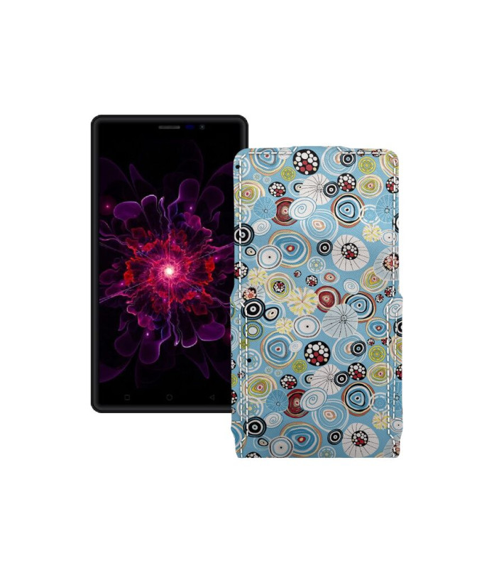Чохол-флип з екошкіри для телефону Nomi i6030