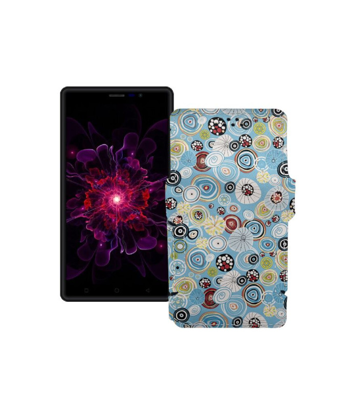 Чохол-книжка з екошкіри для телефону Nomi i6030