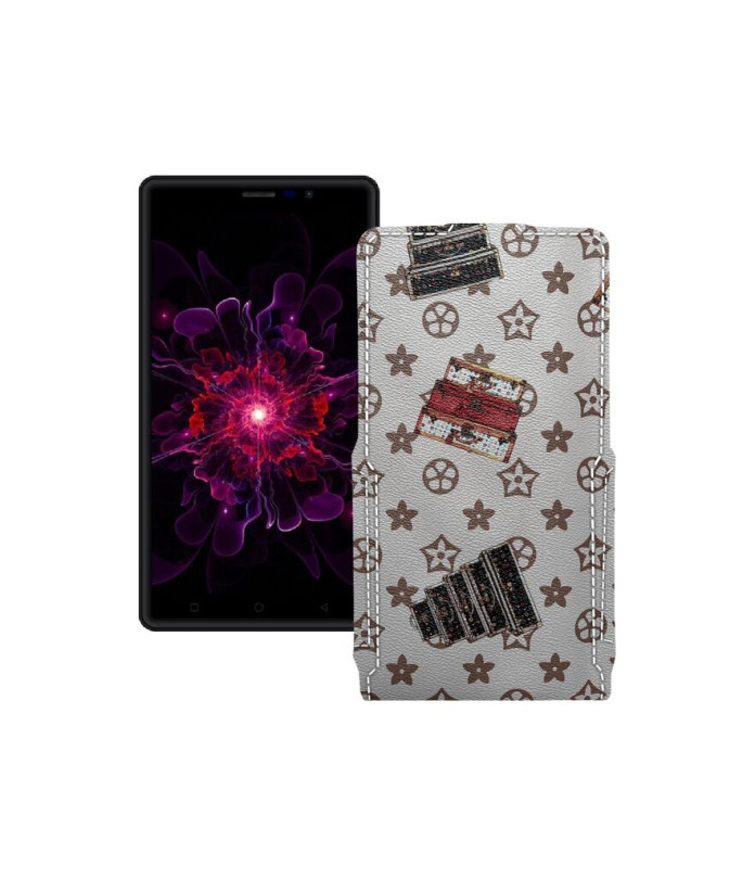 Чохол-флип з екошкіри для телефону Nomi i6030