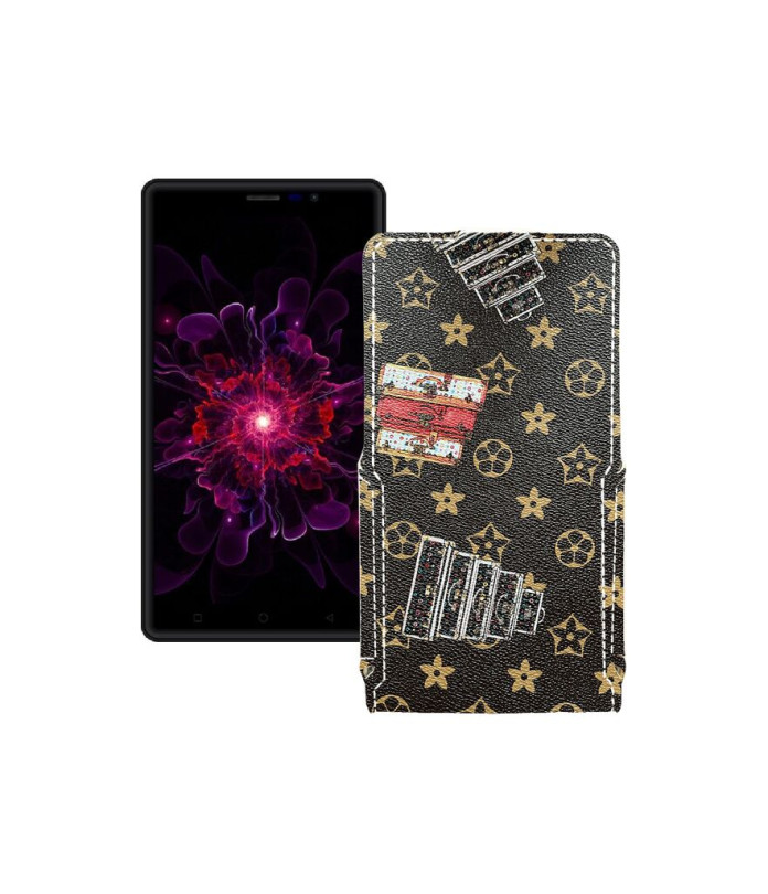 Чохол-флип з екошкіри для телефону Nomi i6030