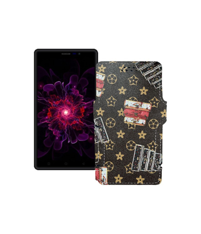 Чохол-книжка з екошкіри для телефону Nomi i6030