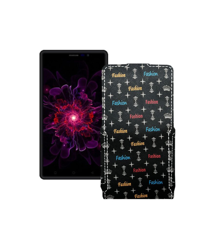 Чохол-флип з екошкіри для телефону Nomi i6030