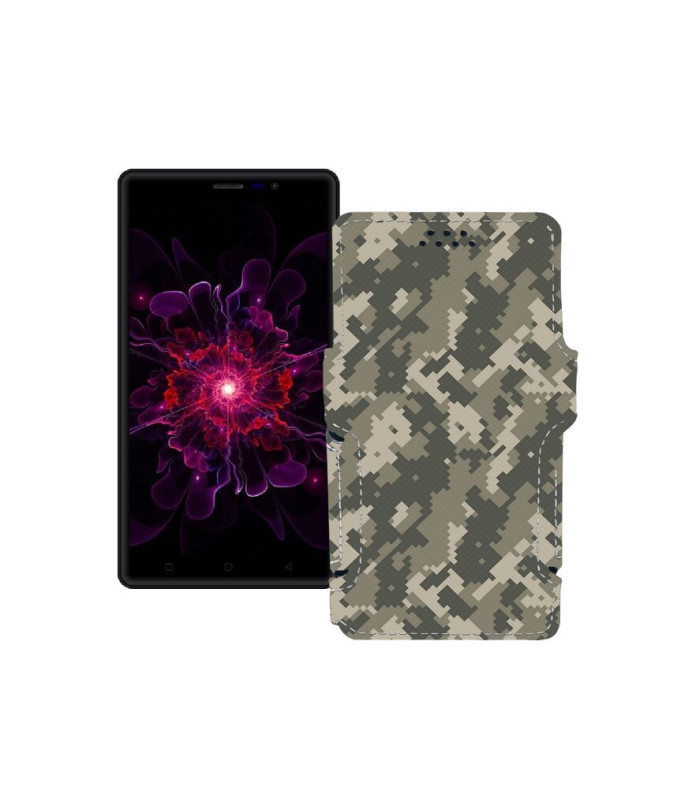 Чохол-книжка з екошкіри для телефону Nomi i6030
