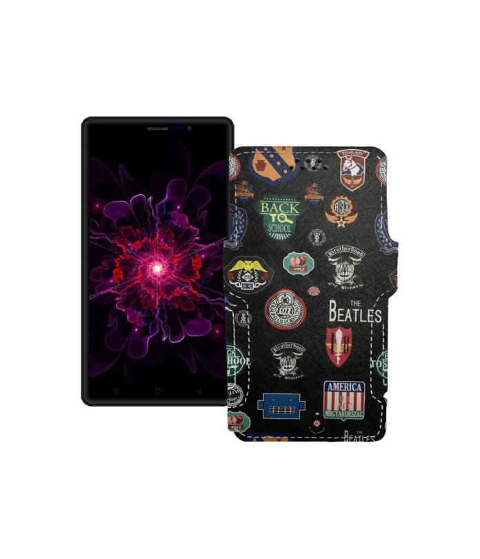 Чохол-книжка з екошкіри для телефону Nomi i6030