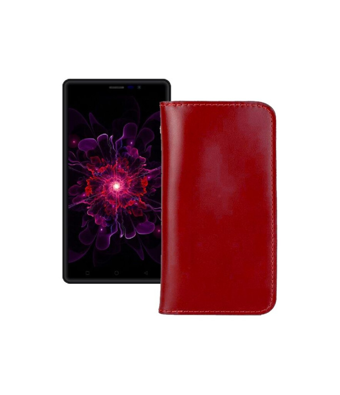 Портмоне з шкіри для телефону Nomi i6030