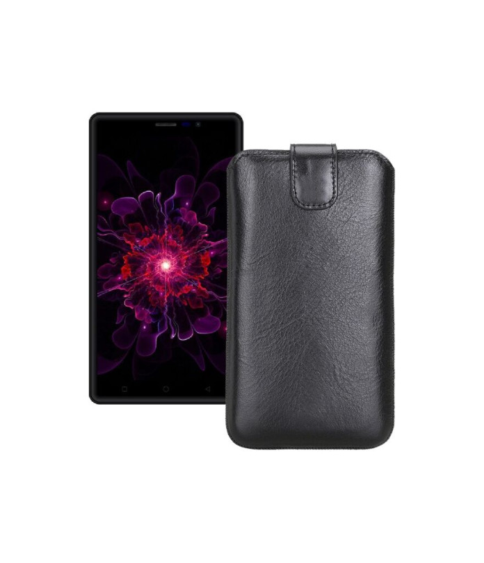 Витяжка з екошкіри для телефону Nomi i6030