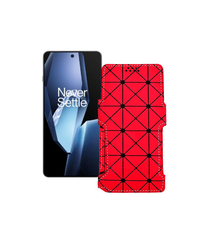 Чохол-книжка з екошкіри для телефону OnePlus 13R