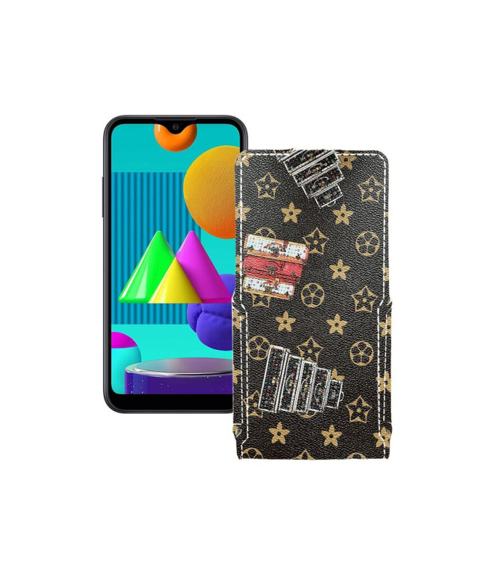 Чохол-флип з екошкіри для телефону Samsung Galaxy M01 (M015)