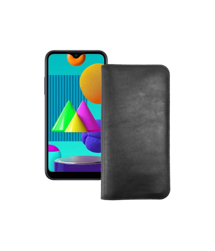 Портмоне з шкіри для телефону Samsung Galaxy M01 (M015)