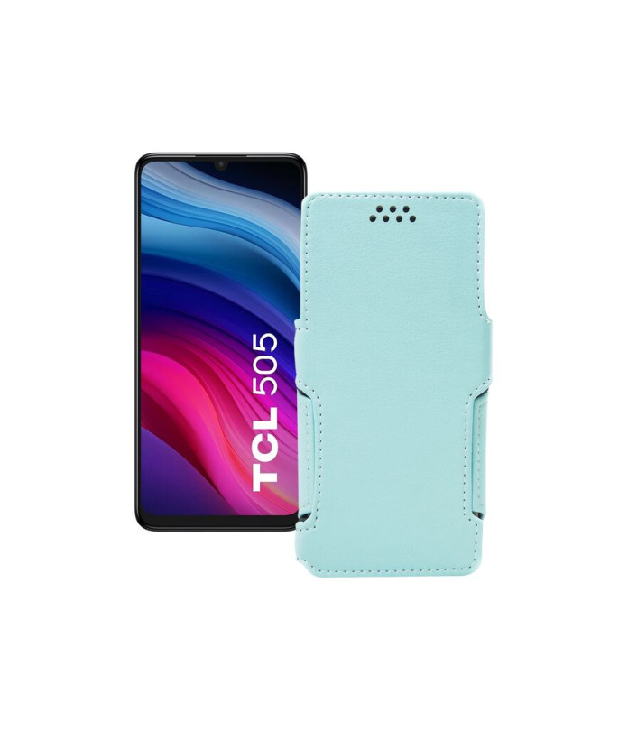 Чохол-книжка з екошкіри для телефону TCL 505