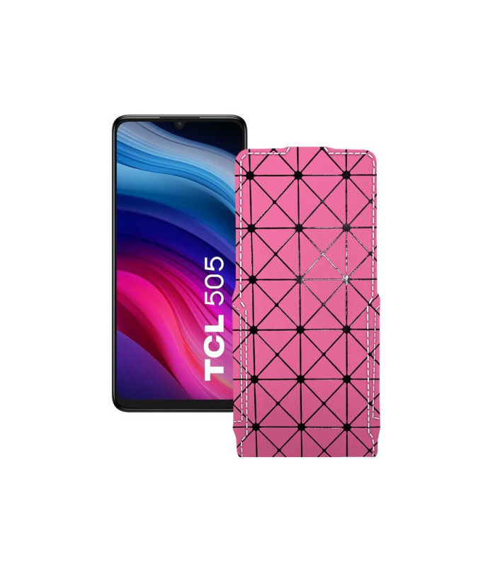 Чохол-флип з екошкіри для телефону TCL 505