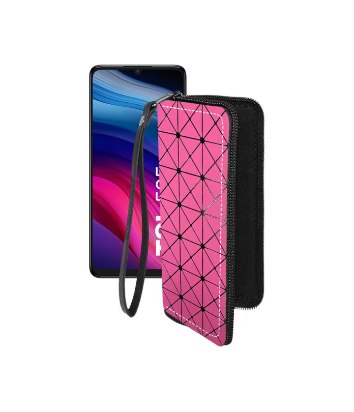 Чохол-гаманець з екошкіри для телефону TCL 505