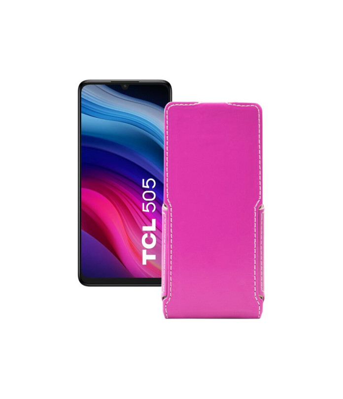 Чохол-флип з екошкіри для телефону TCL 505