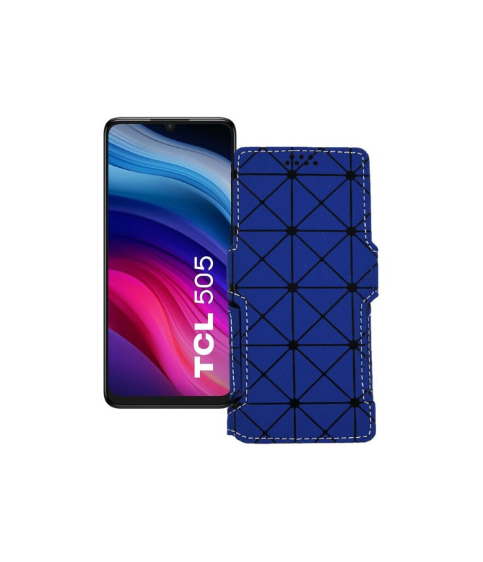 Чохол-книжка з екошкіри для телефону TCL 505