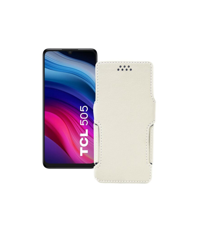 Чохол-книжка з екошкіри для телефону TCL 505