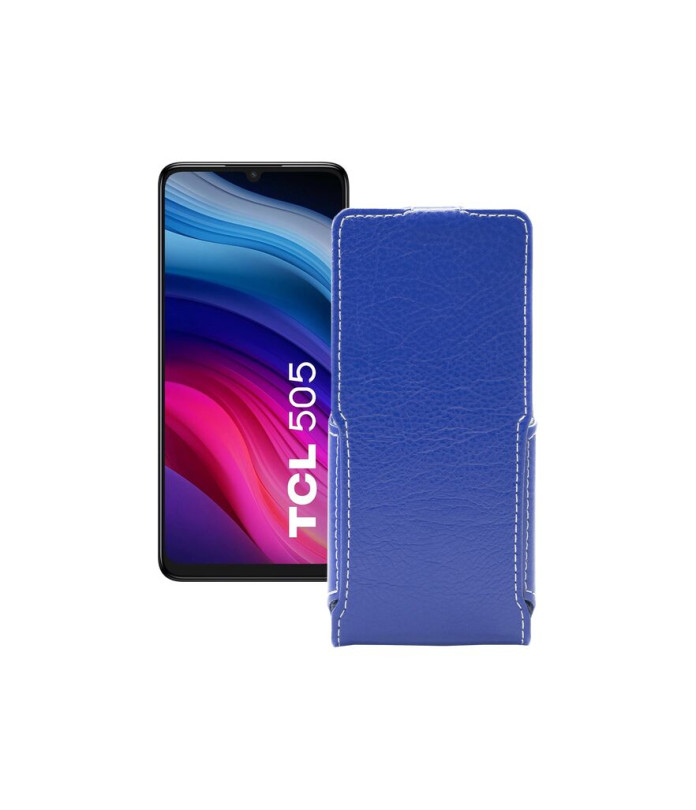Чохол-флип з екошкіри для телефону TCL 505