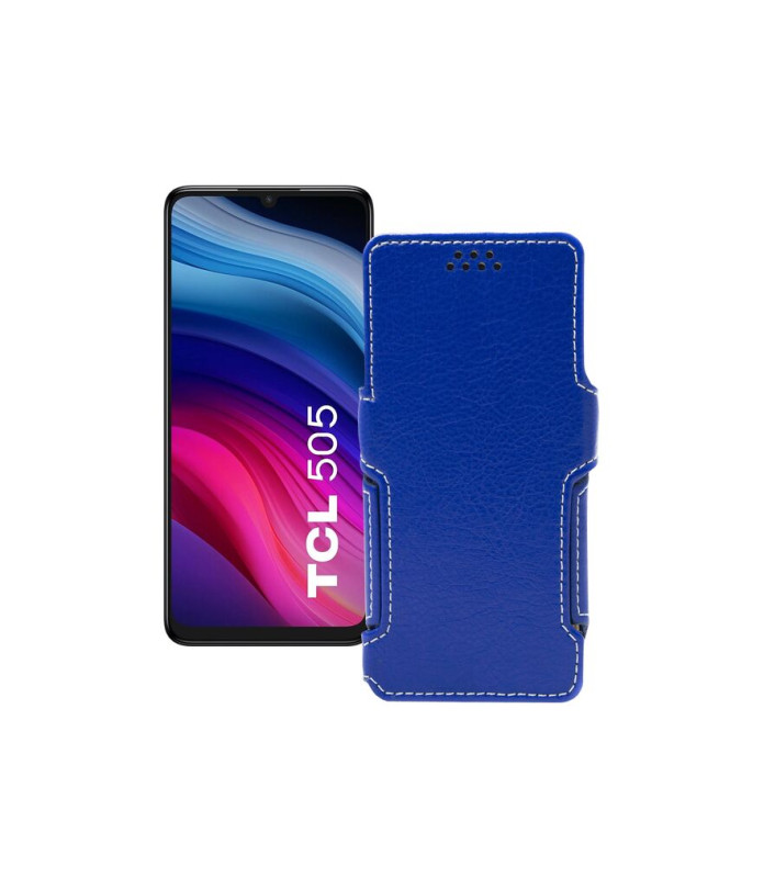 Чохол-книжка з екошкіри для телефону TCL 505