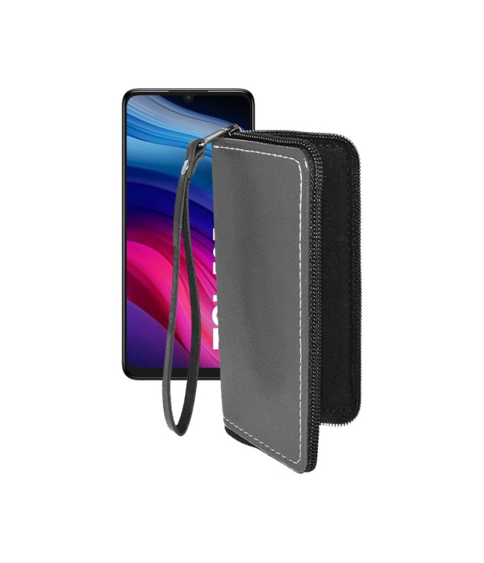 Чохол-гаманець з екошкіри для телефону TCL 505