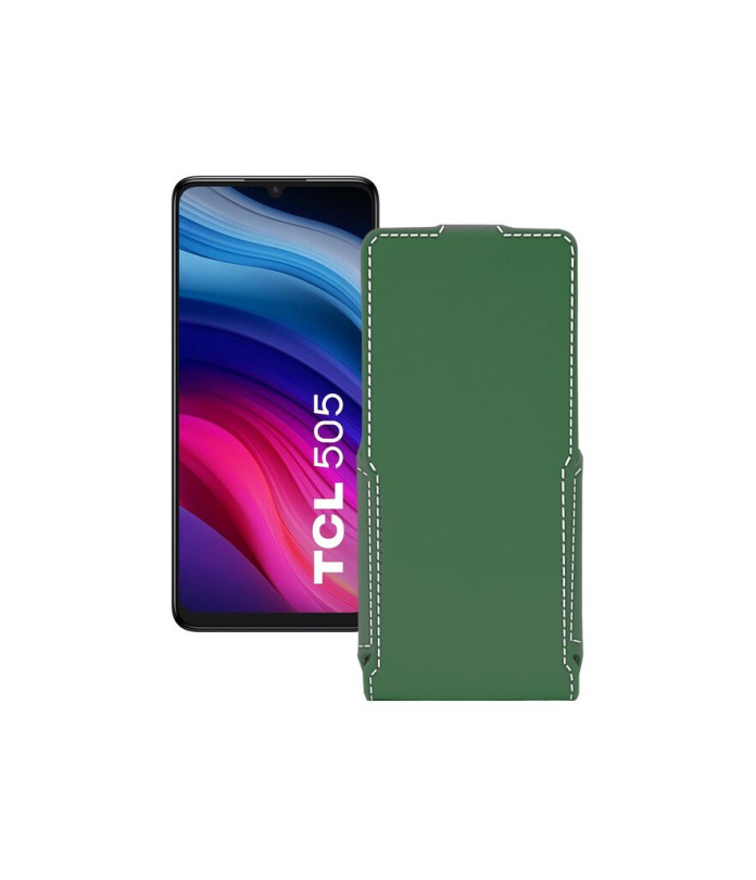 Чохол-флип з екошкіри для телефону TCL 505