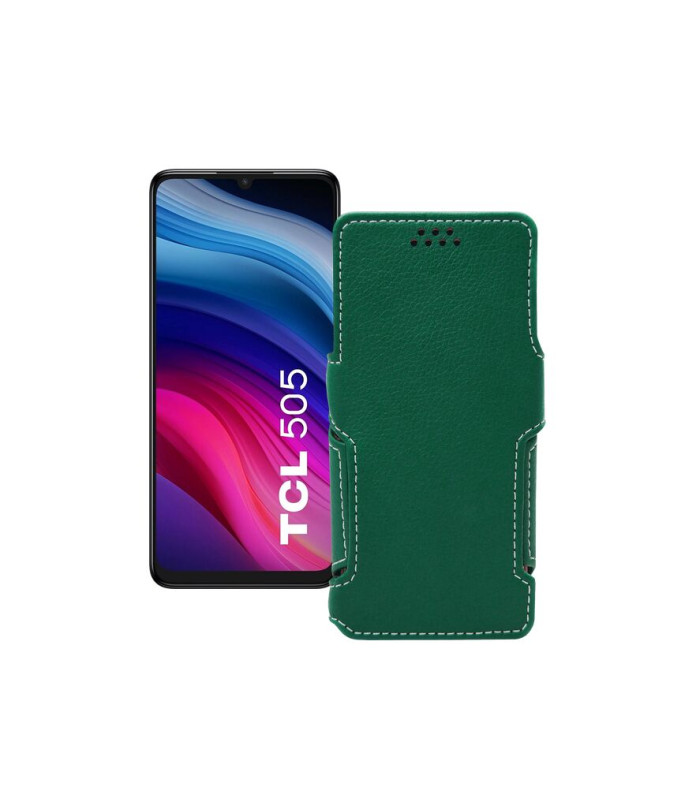 Чохол-книжка з екошкіри для телефону TCL 505