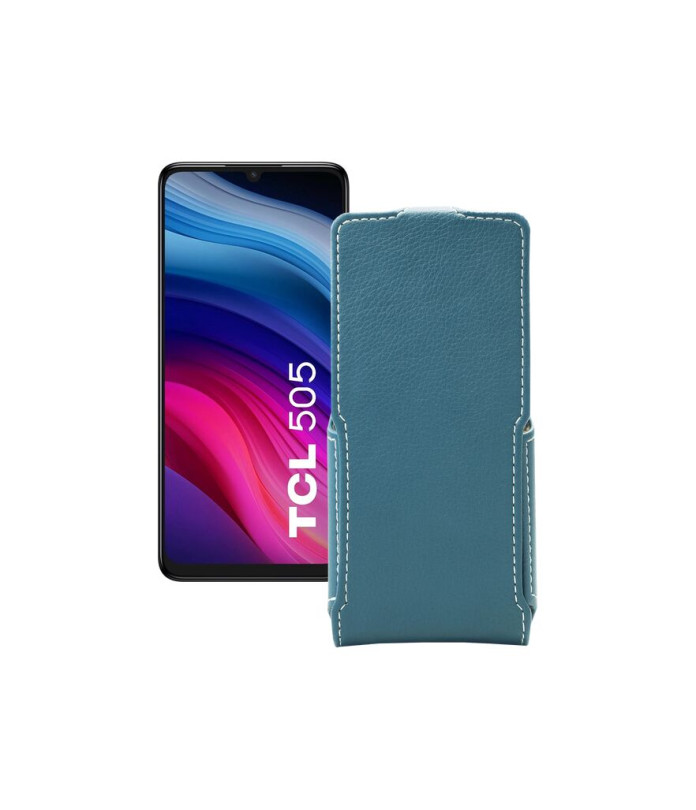 Чохол-флип з екошкіри для телефону TCL 505