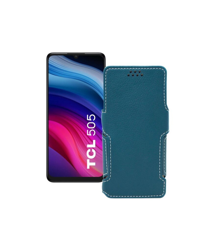 Чохол-книжка з екошкіри для телефону TCL 505