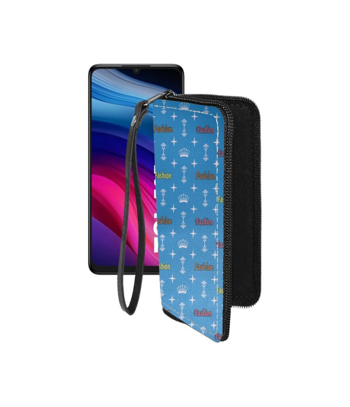 Чохол-гаманець з екошкіри для телефону TCL 505