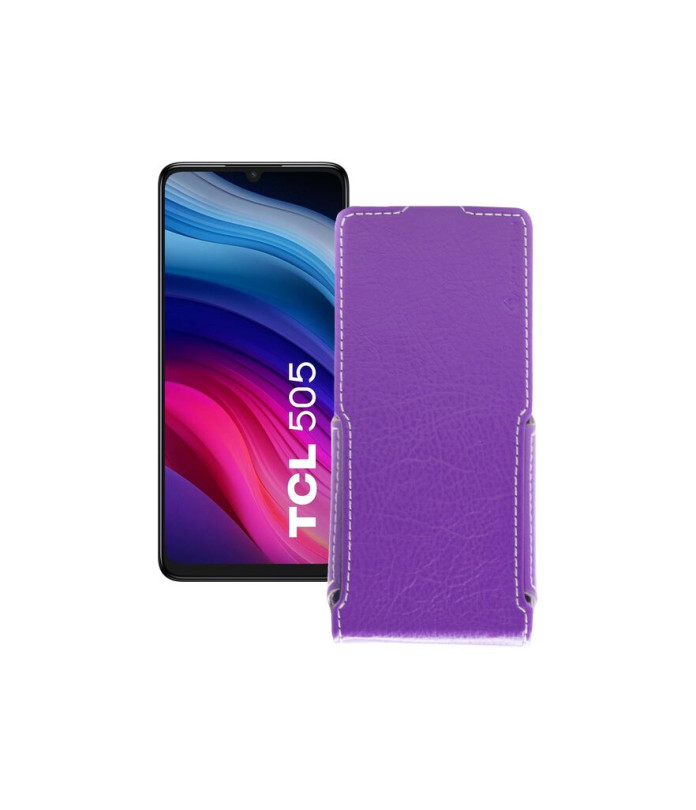 Чохол-флип з екошкіри для телефону TCL 505
