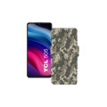 Чохол-книжка з екошкіри для телефону TCL 505