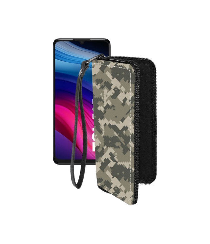 Чохол-гаманець з екошкіри для телефону TCL 505