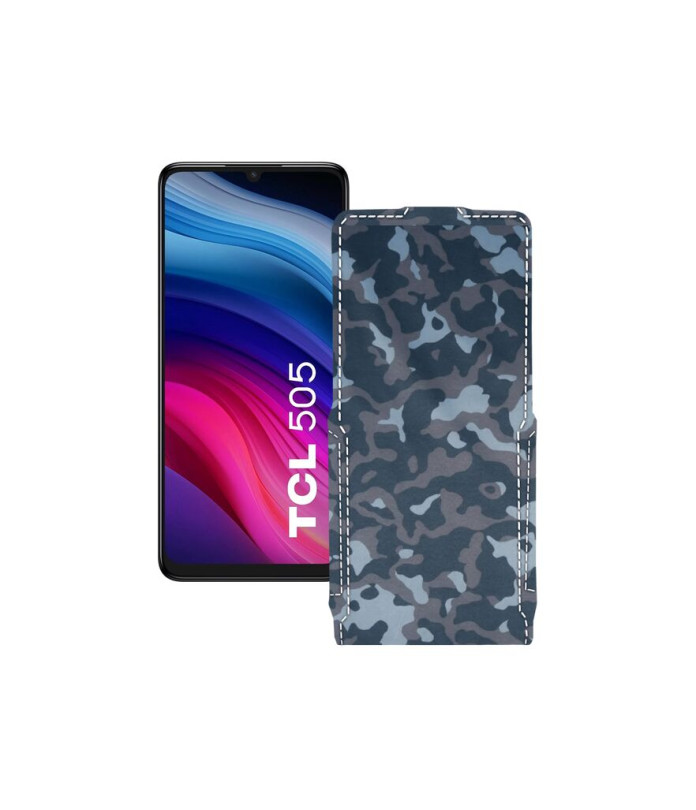 Чохол-флип з екошкіри для телефону TCL 505
